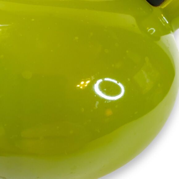 Sur La Table Whistling Tea Kettle - Apple Green Enamel - Preowned / Chipped - Picture 11 of 12